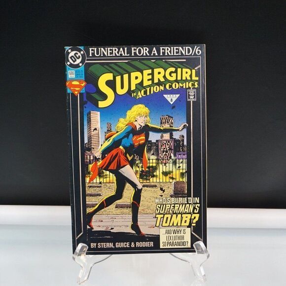 DC Universe Comics Funeral for a Friend #6 1993 SUPERGIRL IN ACTION - Picture 1 of 4